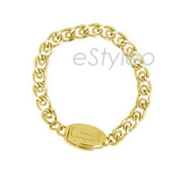 Fossil Brand Chain Bracelet Turnkey Stainless Stee - Picture 2 of 4